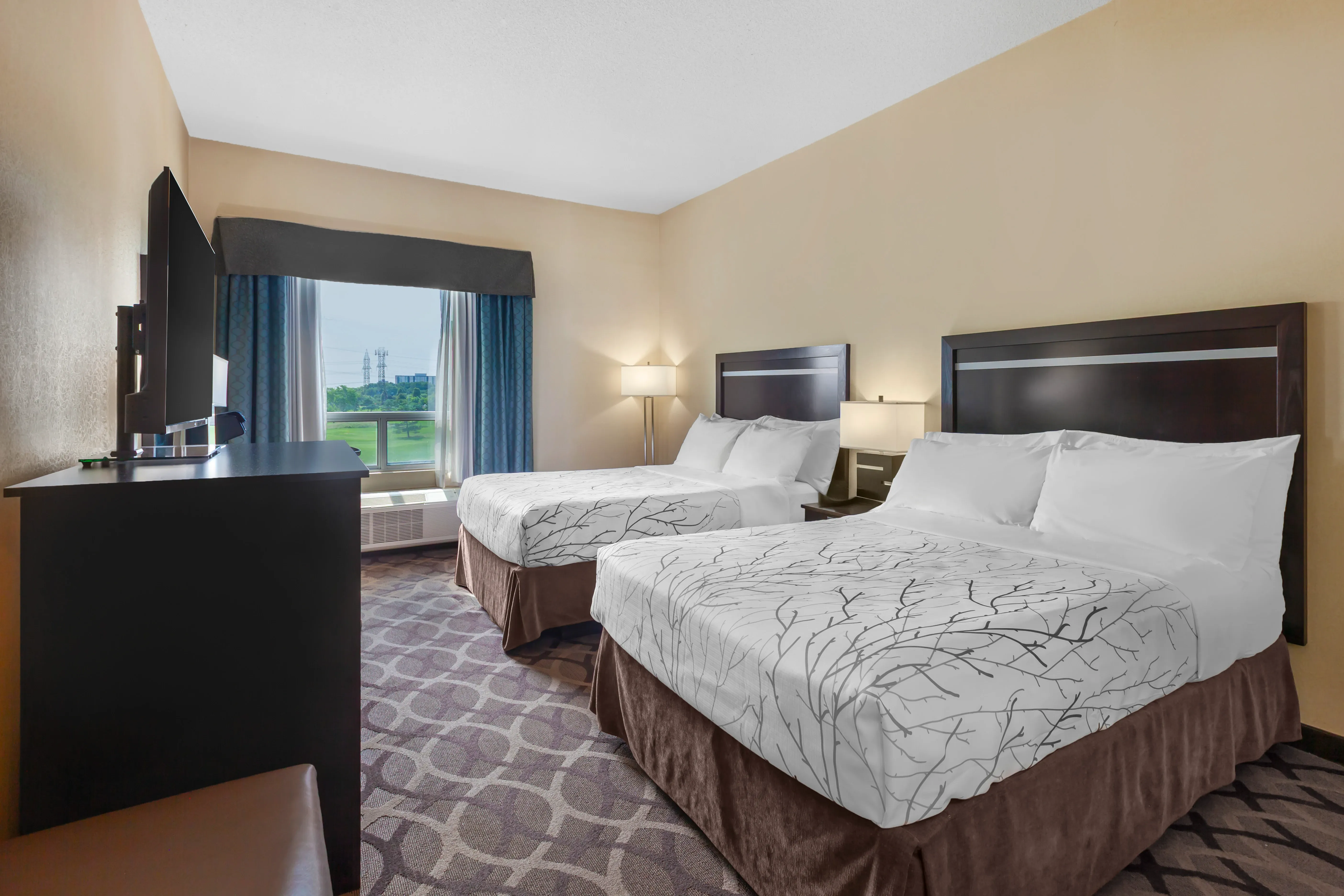 2 Queen Beds 1
